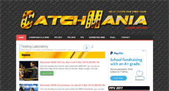 Desktop Screenshot of catchmania.com